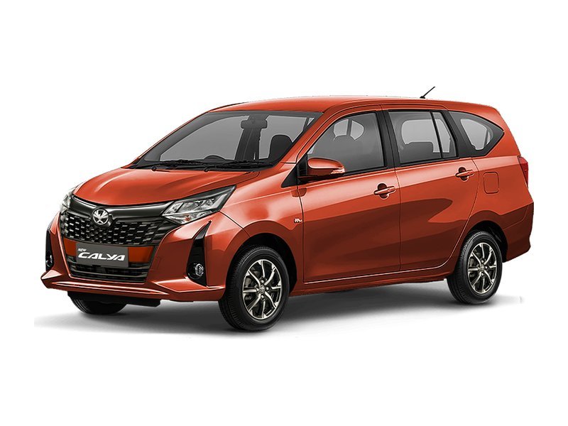 Toyota Calya warna Orange Metallic