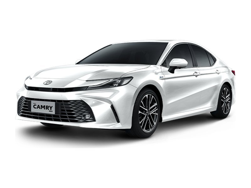 Toyota Camry warna White Pearl Crystal Shine