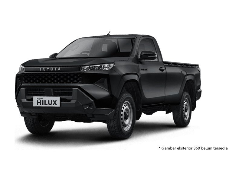 Toyota Hilux warna Attitude Black Mica