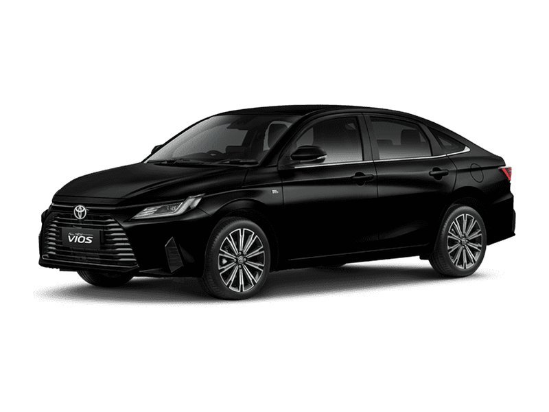Toyota Vios warna Attitude Black Mica